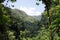 Beautiful view of the El Nicho valley, an area belonging to the national park Topes de Collantes, Cuba