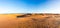 Beautiful view of the famous Maspalomas dunes on the island of Gran Canaria