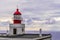 Beautiful view of the Farol da Ponta de Sao Jorge lighthouse on Madeira