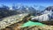 Beautiful view from Gokyo Ri, Everest region, Nepal