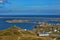 Beautiful view of Havre aubert in Iles de la Madeleine