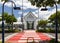 Beautiful view of Herron Island Ferry Terminal entrance in Callamondah in Gladstone Queensland