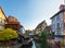 Beautiful view of the historic town of Colmar