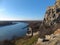 A beautiful view of the historical part of Bratislava - Devin Castle