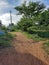 Beautiful view of Indian Village sand roads in a nature or forest background