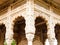 Beautiful view of Jaswant Thada mausoleum in Jodhpur. Details of architecture