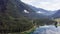 Beautiful view of the Konigsee lake near Jenner mount in Berchtesgaden National Park, Upper Bavarian Alps, Germany