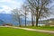 Beautiful view on Lake Aiguebelette, France