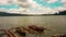 Beautiful view of the lake with a cloudy sky during the day