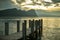 Beautiful view on Lake Luzern and Swiss Alps as seen from village of Vitznau