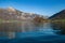 Beautiful view of Lake Walensee, Walen or Lake Walenstadt. Switzerland, Europe