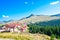 Beautiful view Landscape of transalpina, mountains