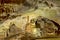 Beautiful view in Ledenika cave, Bulgaria