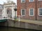 Beautiful view of Leiden, Netherlands, featuring its picturesque canals, iconic Dutch architecture