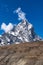 Beautiful view of Lobuche, Everest Base Camp trek, Nepal