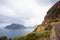 Beautiful view from the long road of Chapmans Peak.