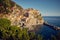 Beautiful view on Manarola town in Cinque Terre region, Italy