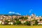 Beautiful view of the medieval town Spello in Italy in the daylight