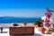 Beautiful View of Mediterranean Santorini Aegean Sea Seascape