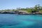 Beautiful view of Minorca cala, in Minorca Island