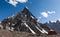 Beautiful view of Mitre peak from Concordia camp site