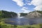 Beautiful view of Montmorency Waterfall