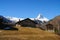 Beautiful view in the morning in Zermatt