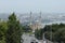 A beautiful view of the Mosque in Baku with a panorama view of the whole city a rare shot.