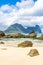 Beautiful view of Mount Lidgbird and Mount Gower on Lord Howe Island, New South Wales, Australia