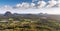 Beautiful view from mount Ngungun Summit, Glass House Mountains National Park, Australia