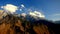 Beautiful view of mountain scenery at Tiger Leaping Gorge in Yunnan