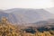 Beautiful view of mountains, Arachova, Greece