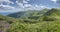 A beautiful view of the mountains in the Ukrainian Carpathians. Mount Hoverla