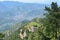 Beautiful view of Muzaffarabad mountains and valley, Azad Kashmir, Pakistan