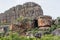 Beautiful view of Nourlangie Rock or Burrunggui in the Kakadu park on a sunny day, Australia