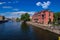 Beautiful view of the Oder-Spree Canal in Germany.