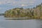 Beautiful view of Okhissa Lake Recreation Area in Homochitto National Forest, Bude, Franklin County, Mississippi