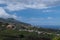 Beautiful view over the eastern side of La Palma, Spain