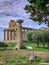 Beautiful view of Paestum Italy