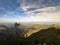 Beautiful view from the peak of Wendelstein