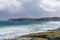 Beautiful view of Pennington Bay on a sunny and windy day, Kangaroo Island, Southern Australia