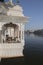 Beautiful View on Pichola Lake. Lake Pichola in Udaipur city in