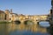 Beautiful view on the Ponte Veccio in Florence, Italy