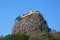 Beautiful view of the Popa Mountain with buddhist complex, Myanmar