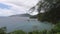 Beautiful view of rocky beach island in Weh island. Beach landscape of Sabang island, Indonesia.