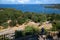 Beautiful view of sailboats and islands in the sea