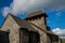 Beautiful view of saint bonnet de salers in cantal in france