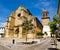 Beautiful view of Santa Marina church in Cordoba