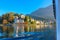 Beautiful view on Ship running on Lake Lucerne