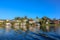 Beautiful view on Ship running on Lake Lucerne